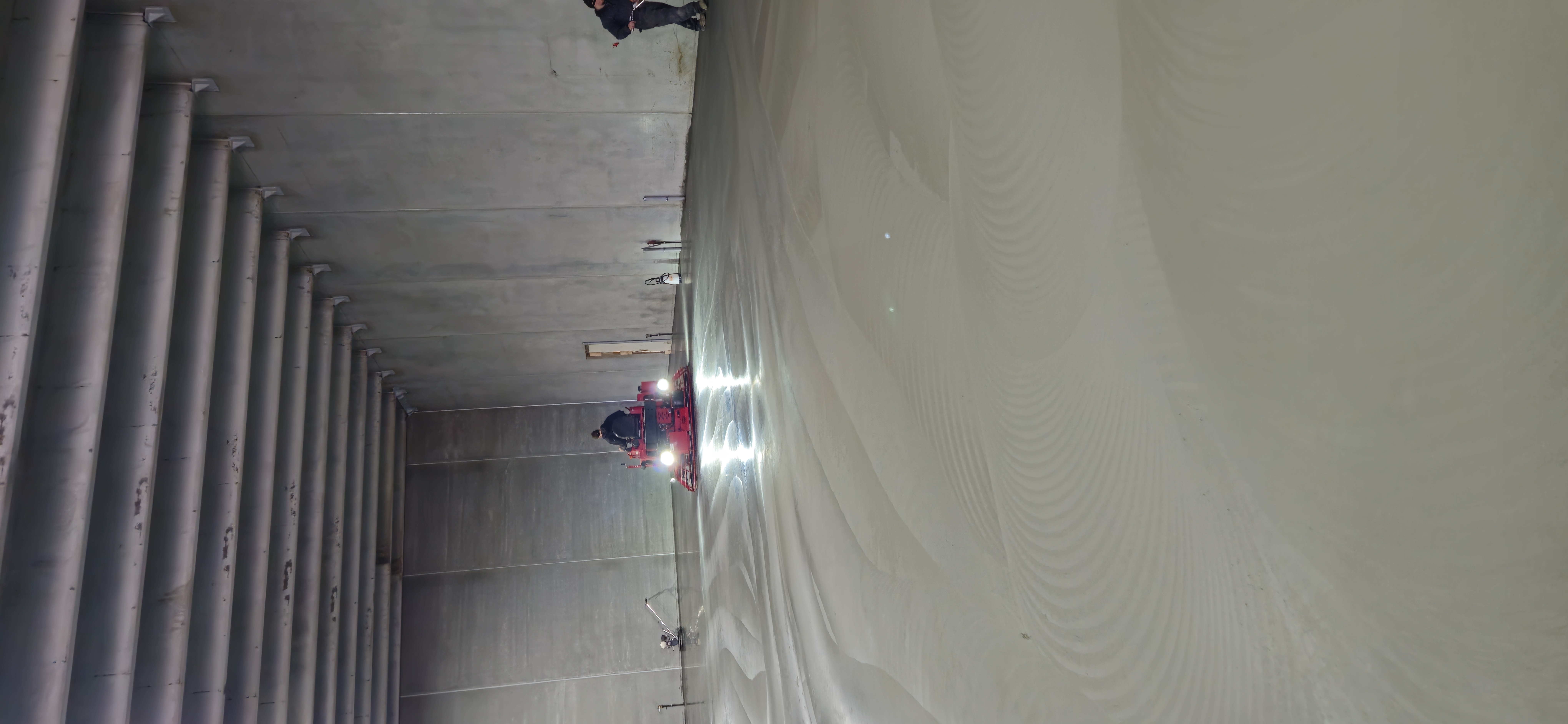 Spring concrete delivery